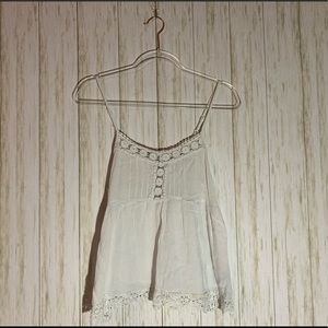 Adorable lacy, summer top!